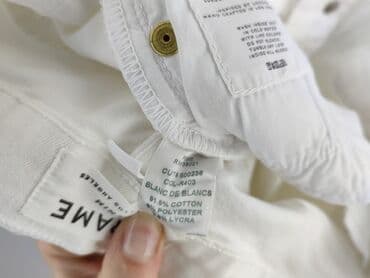 biale szerokie jeansy: DENIM JEANS, Jeansy damskie, rozmiar M — 5