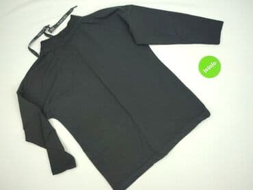 czarne bluzki z brokatem: Free Still, Bluzka damska, L — 3