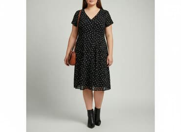 sklep internetowy z sukienkami dla puszystych: Janina, Sukienka damska, rozmiar 3XL — 7