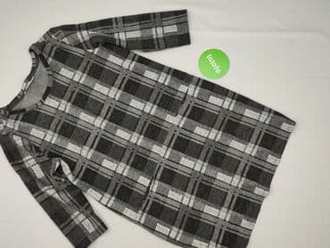 bluzka w kratę czarno biala: Tu, Tunika damska, rozmiar XL — 3