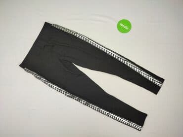 krótkie legginsy w prążki: Legginsy Sportowe damskie, rozmiar S — 2