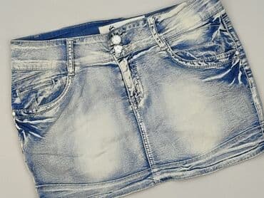 spodenko spódniczka jeans: Spódnica damska, rozmiar L — 1