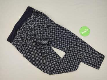czarne legginsy ciążowe: H&M Mama, Spodnie materiałowe damskie, rozmiar L — 4