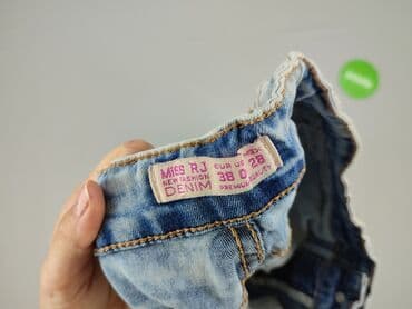 czarne spodnie damskie stradivarius: Miss RJ, Jeansy damskie, rozmiar M — 4