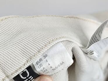 kremowe jeansy: H&M Divided, Jeansy damskie, rozmiar S — 7