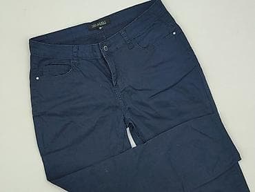 pull jeans: Material trousers for women, size S — 2
