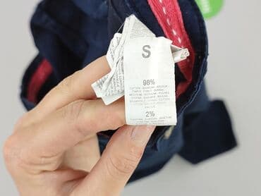 sinsay spodnie czarne z wysokim stanem: Sinsay, Chinos for men, size S — 5