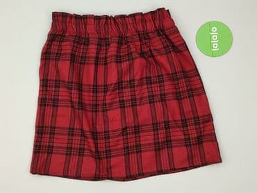 czerwone spódniczka w kratke: PULL&BEAR, Spódnica damska, L — 3