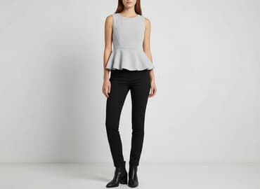 hm spodnie zimowe: H&M, Top damski, rozmiar S — 6