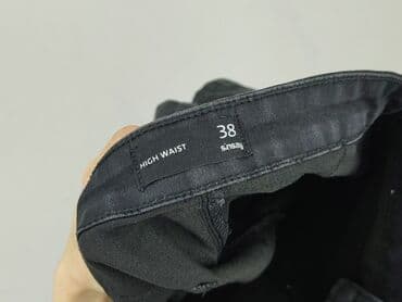 czarne krótkie spodenki sinsay: Sinsay, Szorty damskie, rozmiar M — 4