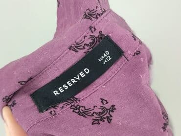 reserved sukienka fioletowa: Koszula damska, rozmiar L — 4