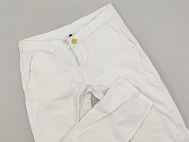 damskie spodnie chinosy: Spodnie materiałowe damskie, rozmiar L — 1