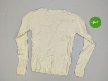 sweter z dekoltem v: Kardigan damski, rozmiar S — 3