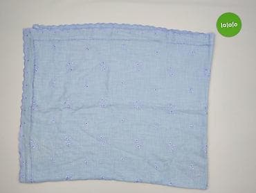 oczy sowy: Obrus 150 x 125, kolor - Błękitny, stan - Bardzo dobry — 2
