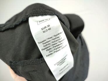 orsay spodnie woskowane czarne: Orsay, Spodnie materiałowe damskie, rozmiar M — 6