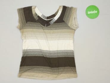 bluzki w paski rękaw 3 4: Bluzka damska, rozmiar S — 3