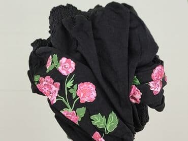 czarne bluzki z haftem: Sinsay, Bluzka damska, rozmiar S — 5