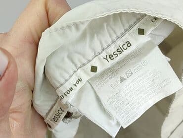 legginsy z suwakiem: Yessica, Spodnie 3/4 damskie, XL — 4