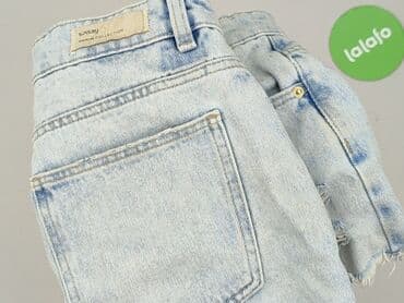 czarne krótkie spodenki sinsay: Szorty damskie, rozmiar XS — 6