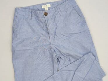 koszula niebieska hm: H&M, Spodnie materiałowe damskie, rozmiar XS — 1