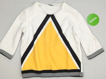 biale bluzki z kolnierzykiem: Blanche, Bluzka damska, rozmiar M — 2