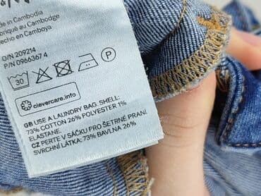 legginsy w prążki hm: H&M, Jeansy damskie, rozmiar XS — 5