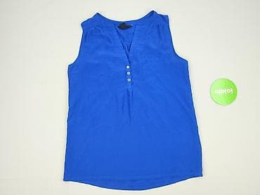 niebieska bluza h: H&M, Bluzka damska, rozmiar S — 2