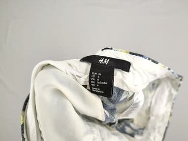spodnie z zamkiem z boku h m: H&M, Spodnie materiałowe damskie, rozmiar S — 4