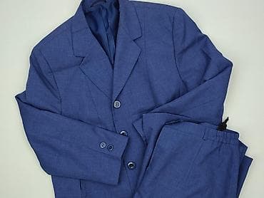 garnitur niebieski: C&A, Elegancki komplet, rozmiar XL — 1