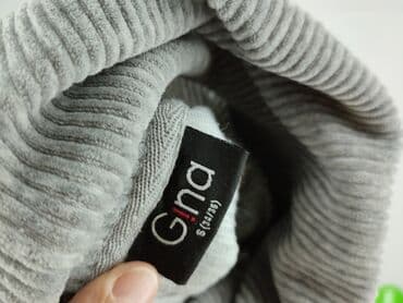 флісові кофти жіночі: Gina Tricot, Кофта з каптуром жіноча, розмір S — 4