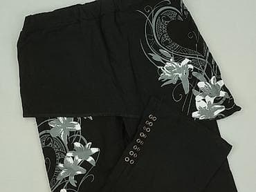 pull and bear dzwony: Material trousers for women, size 3XL — 1