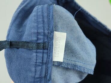 spodnie baggy jeans: Spodnie materiałowe damskie, L — 4