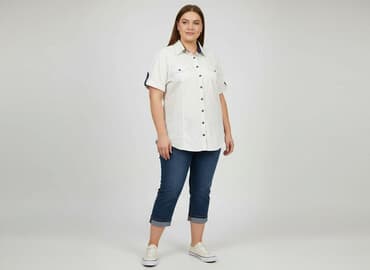 koszula biala pepco: Koszula damska, rozmiar 3XL — 1