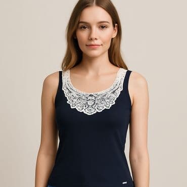 koszulki bez rękawów damskie tommy hilfiger: Tommy Hilfiger, T-shirt damski, rozmiar L — 1