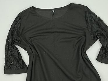 sukienka czarna basic: Sukienka damska, rozmiar 4XL — 1