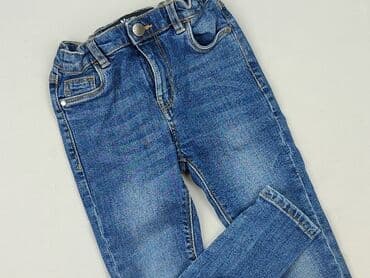 pepco legginsy dziewczęce: Spodnie jeansowe, 4-5 lat, 104/110, stan - Idealny — 1