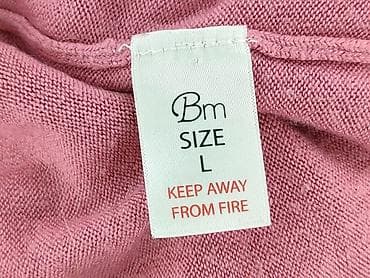kaszmirowa koszula: BM, Sweter damski, rozmiar L — 6