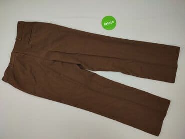 brązowe spodnie woskowane stradivarius: Spodnie garniturowe dla mężczyzn, rozmiar S — 3