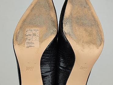 baleriny lidl: Czarne szpilki H&M dla kobiet - Rozmiar: 38 - Model: klasyczne — 5