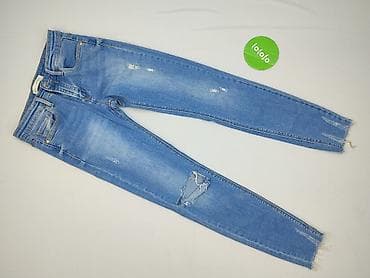 modne jeansy: Stradivarius, Jeansy damskie, rozmiar S — 3