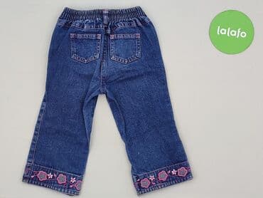 spodnie lenary lata 90: Spodnie jeansowe, EarlyDays, 9-12 miesięcy, stan - Bardzo dobry — 3