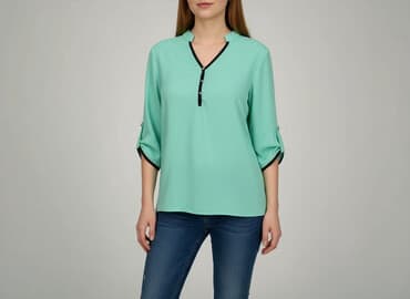 bluzki damskie dopasowane: Bluzka damska, rozmiar L — 7