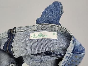 spodnice jeansowe: Chillin, Spódnica damska, rozmiar XS — 4