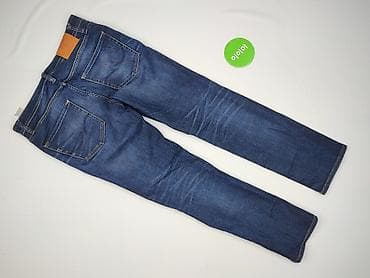 czarne cargo pull and bear: Jack & Jones, Jeansy dla mężczyzn, rozmiar S — 3