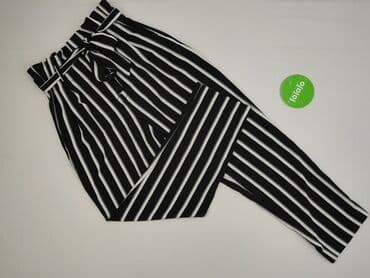 Women: H&M, Material trousers for women, size L (EU 40) — 2