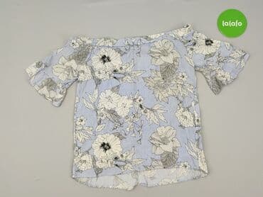 niebieska satynowa sukienka zara: F&F, Bluzka damska, rozmiar XS — 3