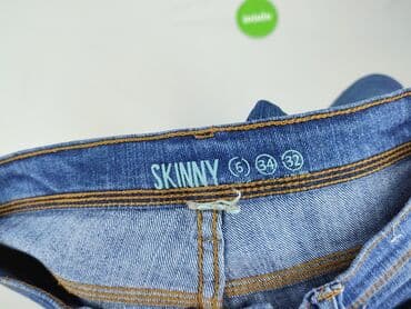 jasne jeansy rurki damskie: Jeansy damskie, rozmiar XS — 4