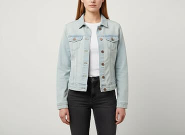 lidl kurtka jeansowa damska: Kurtka jeansowa damska, rozmiar S — 1