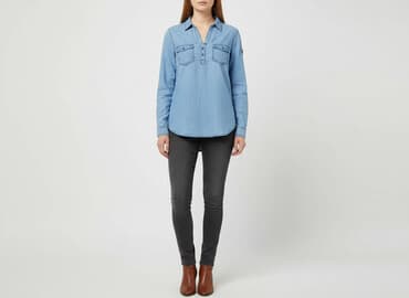 lidl kurtka jeansowa: Esmara, Koszula damska, rozmiar S — 6