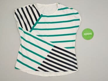 bluzki basic w paski: Women`s T-shirt, size XL — 3